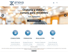 Tablet Screenshot of anexa.biz